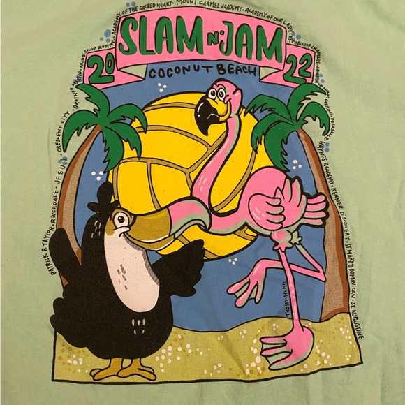 2022 Slam n Jam Beach Volleyball Tshirt - Picture 3 of 4